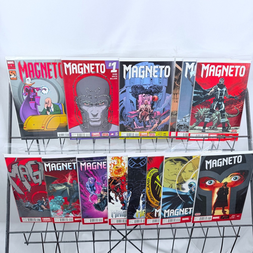 Magneto 1 & 1 2nd, 2 3rd, 3-11 14-17 Lot Howard the Duck Variant Marvel Now!